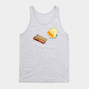 just frying on the beach (cute potato and french fries pun) Tank Top